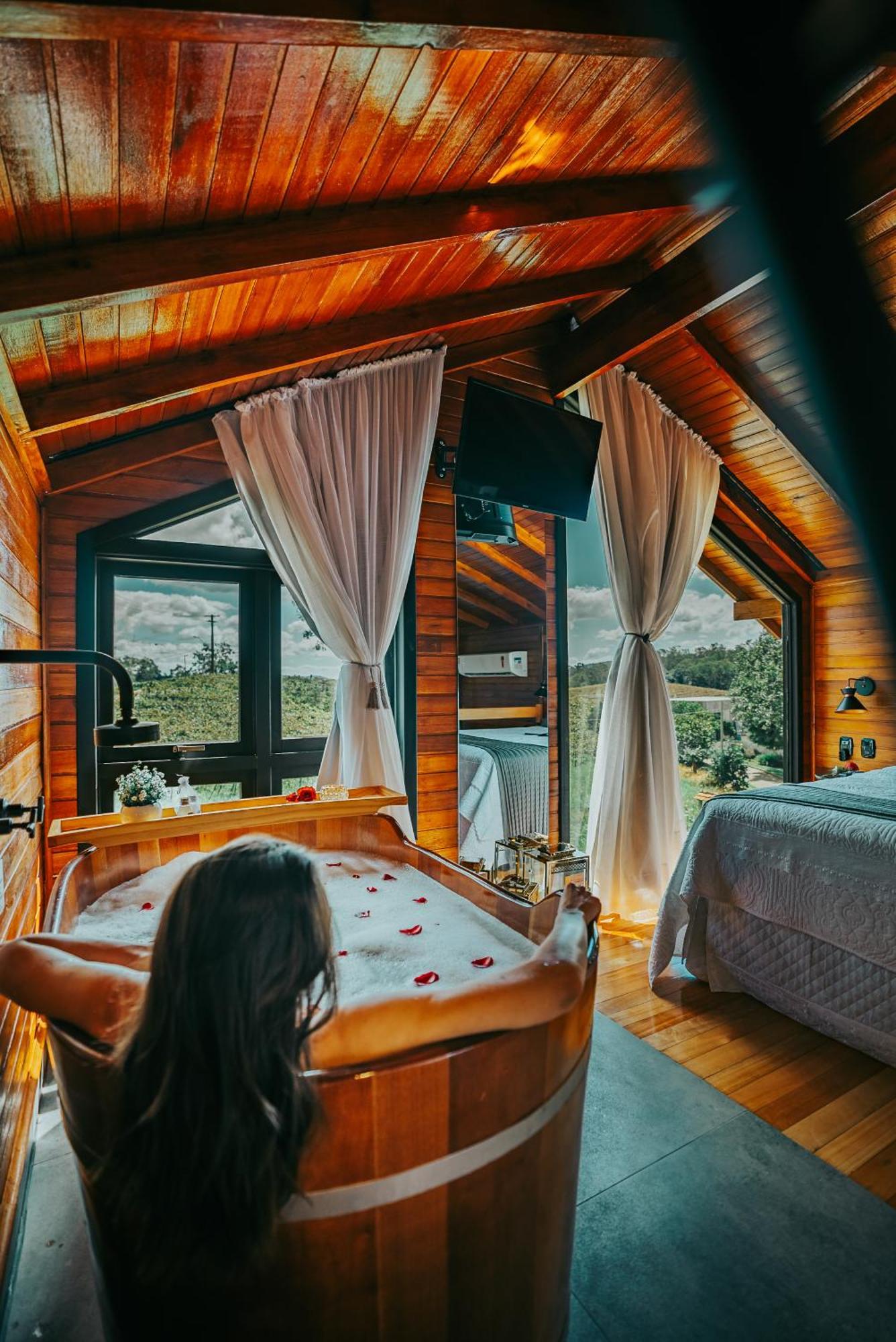 Capanna Del Vale - Um Refugio No Vale Dos Vinhedos Com Experiencia Exclusiva De Degustacao Na Vinicola Dom Candido Bento Gonçalves Dış mekan fotoğraf