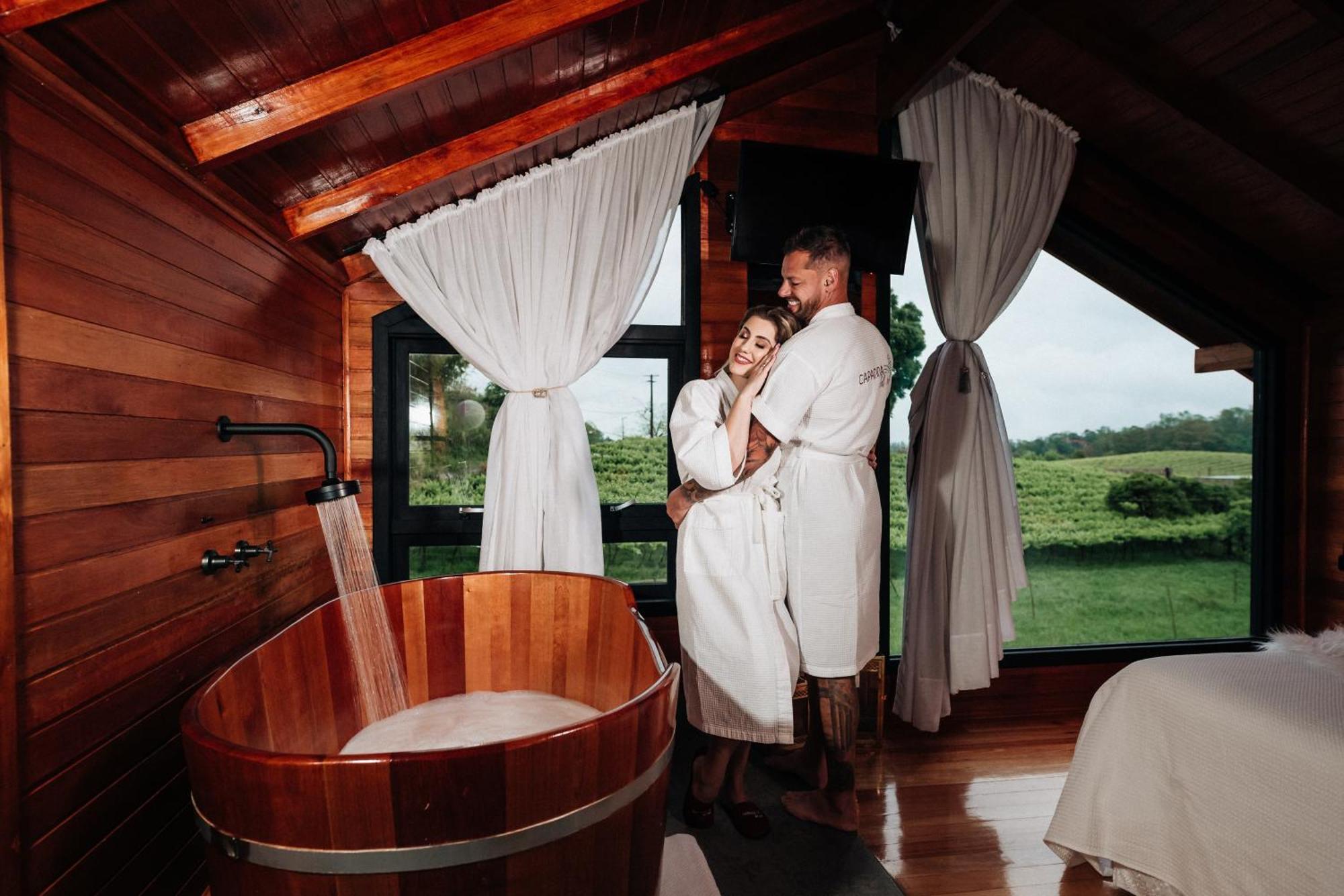 Capanna Del Vale - Um Refugio No Vale Dos Vinhedos Com Experiencia Exclusiva De Degustacao Na Vinicola Dom Candido Bento Gonçalves Dış mekan fotoğraf